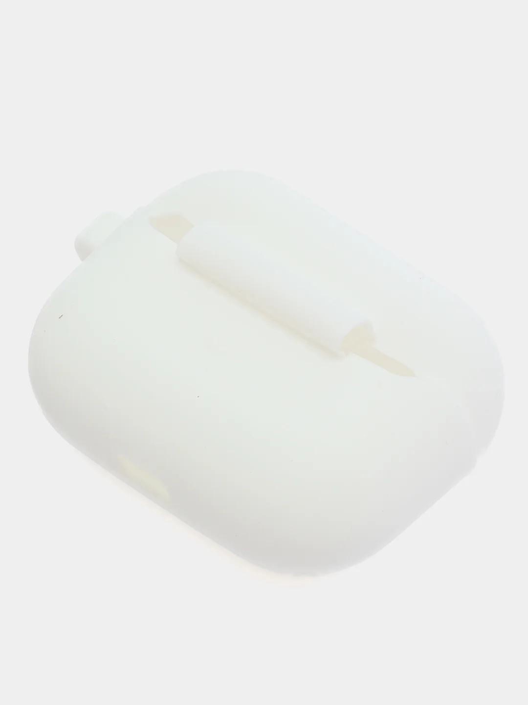 Чехол для наушников Air Pods Pro с карабином белый