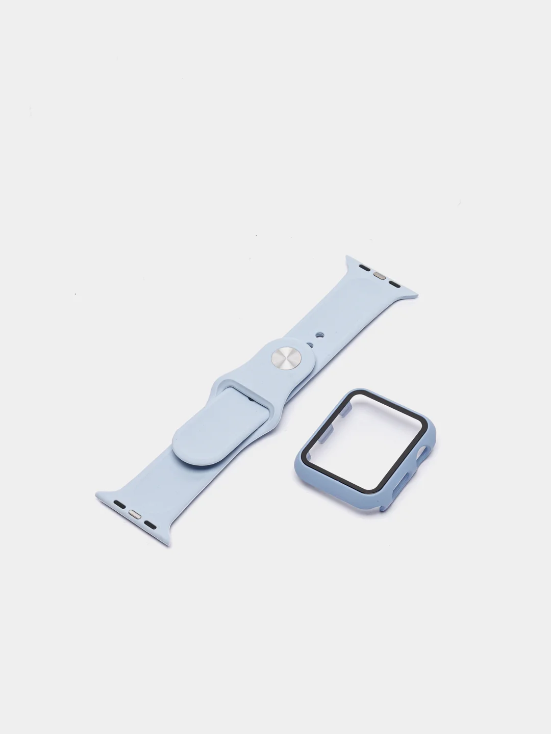 Ледяной силиконовый ремешок для Apple Watch, с корпусом, 38 / 40 / 42 / 44