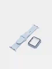 Ледяной силиконовый ремешок для Apple Watch, с корпусом, 38 / 40 / 42 / 44