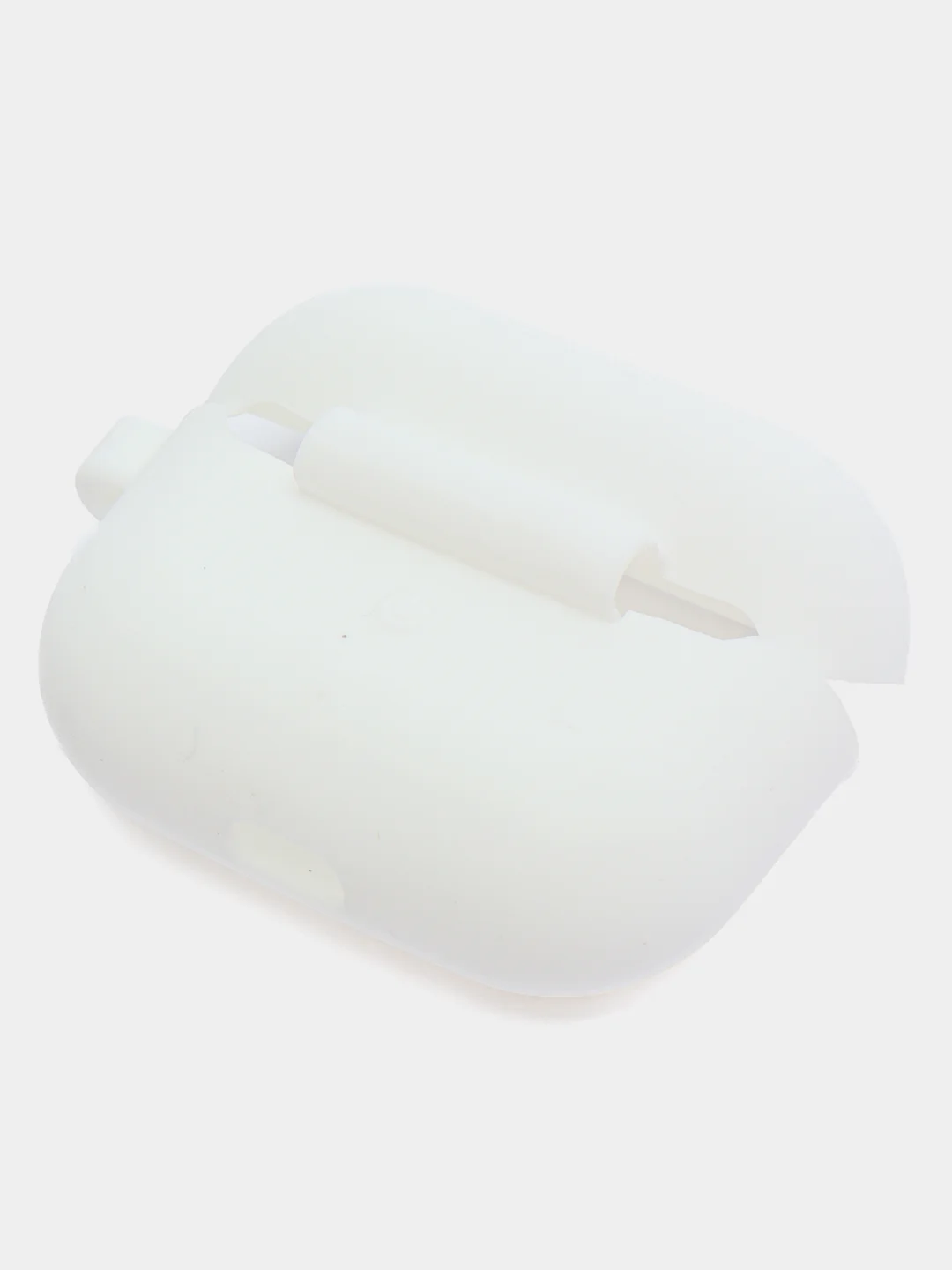 Чехол для наушников AirPods Pro с карабином, белый