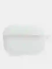 Чехол для наушников AirPods Pro с карабином, белый