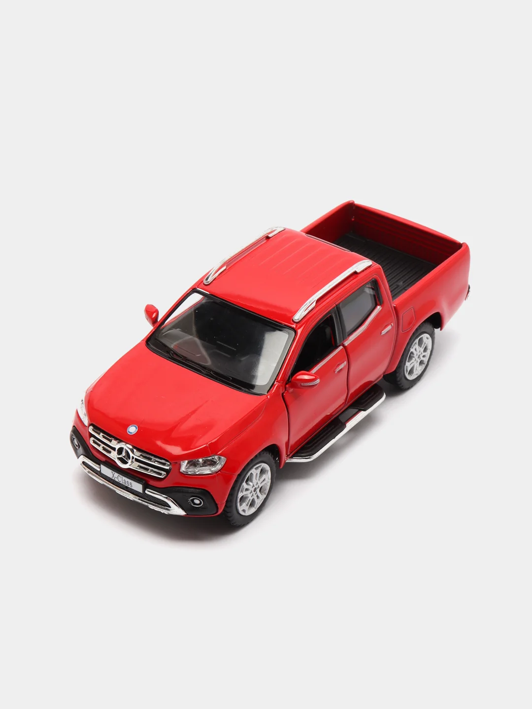 Красный металлическая машинка Mercedes-Benz X-Class 1/42 KT5410D