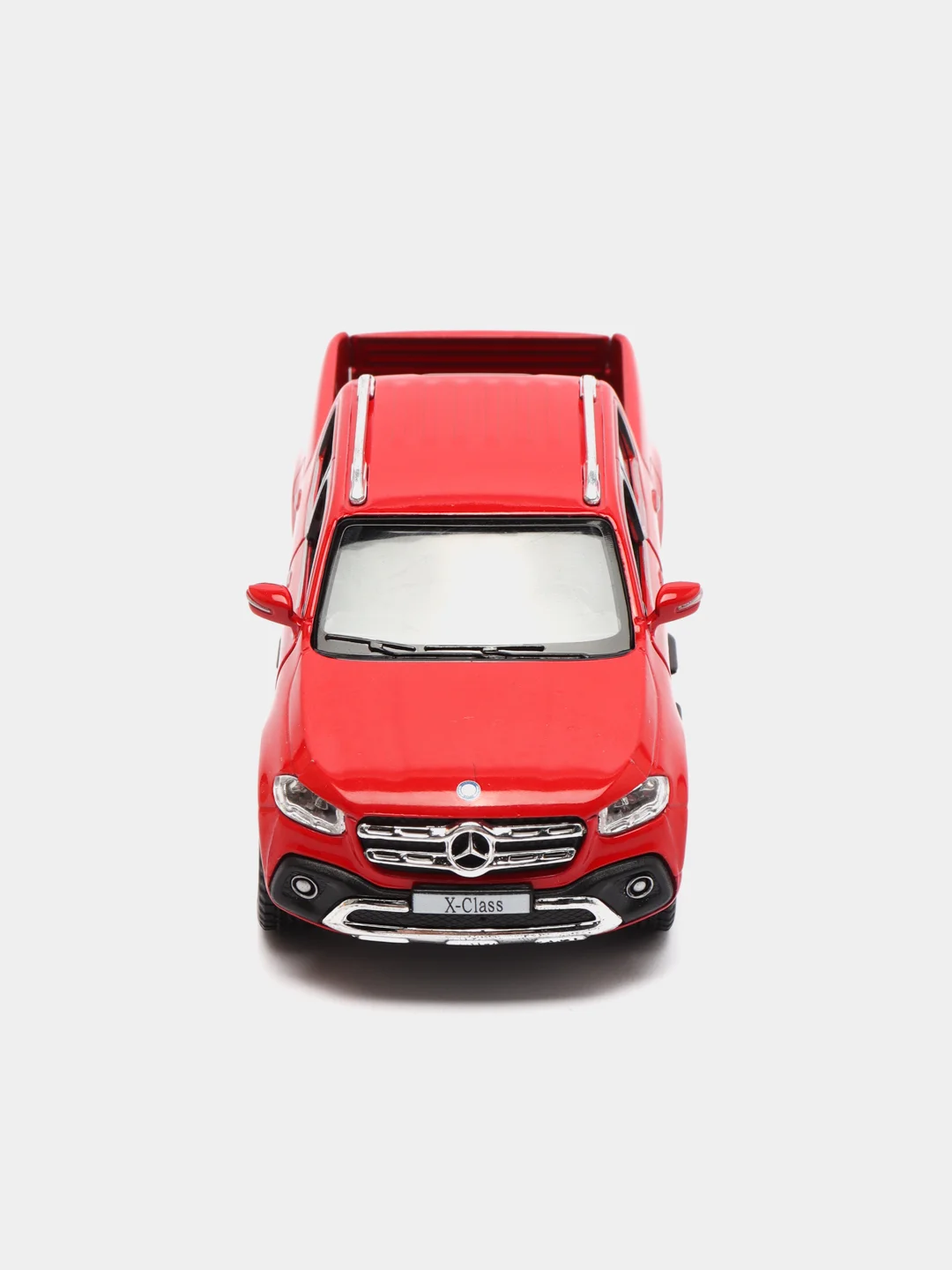 Красный металлическая машинка Mercedes-Benz X-Class 1/42 KT5410D