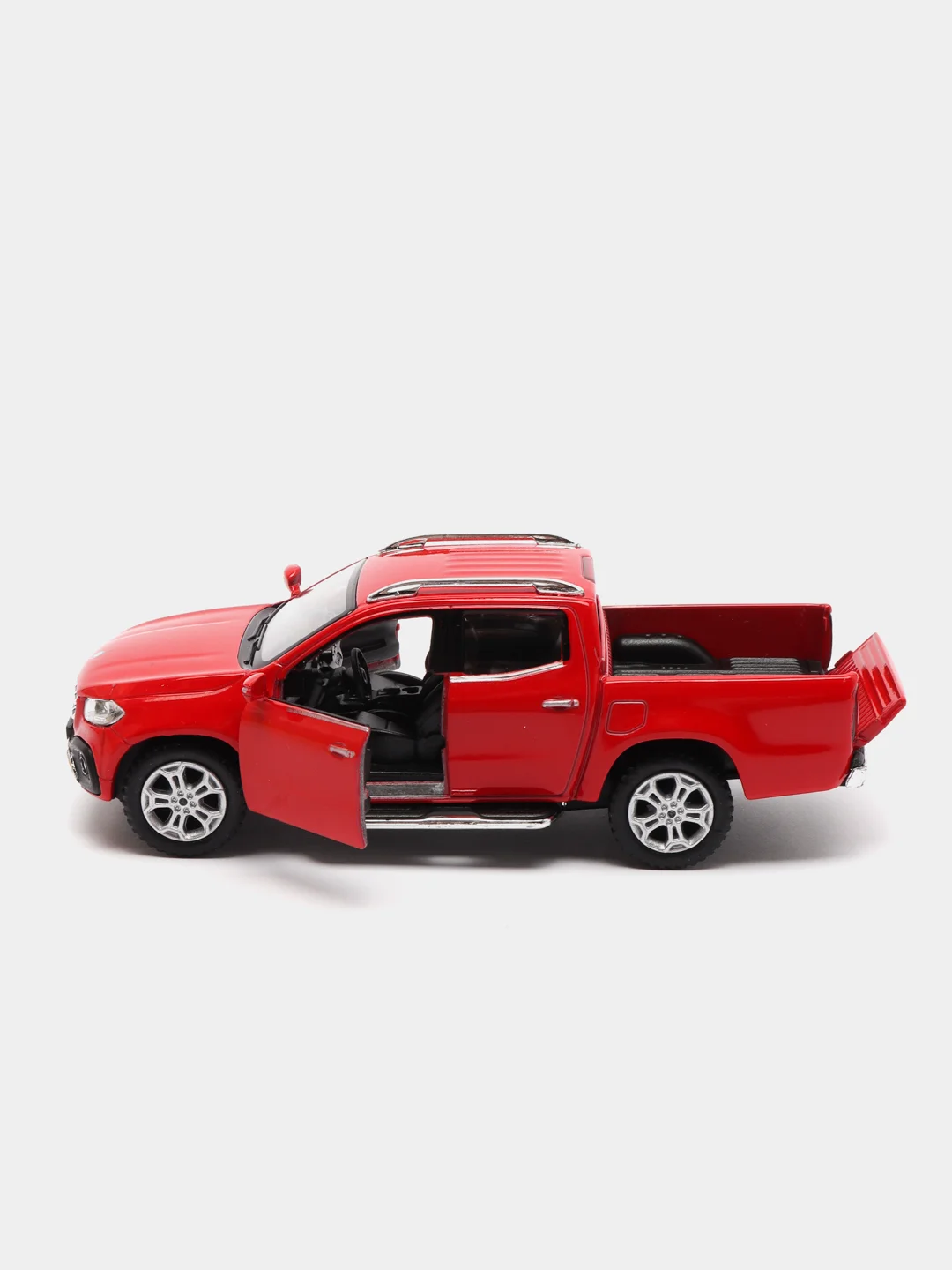 Красный металлическая машинка Mercedes-Benz X-Class 1/42 KT5410D