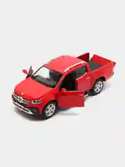 Красный металлическая машинка Mercedes-Benz X-Class 1/42 KT5410D