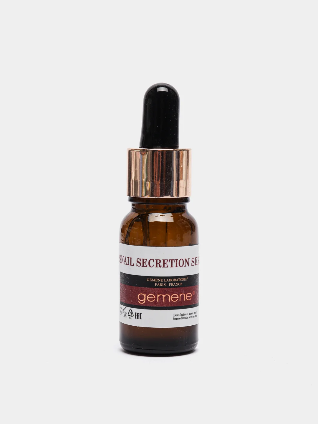 Сыворотка Snail Secretion Serum "Gemene", экстракт улитки
