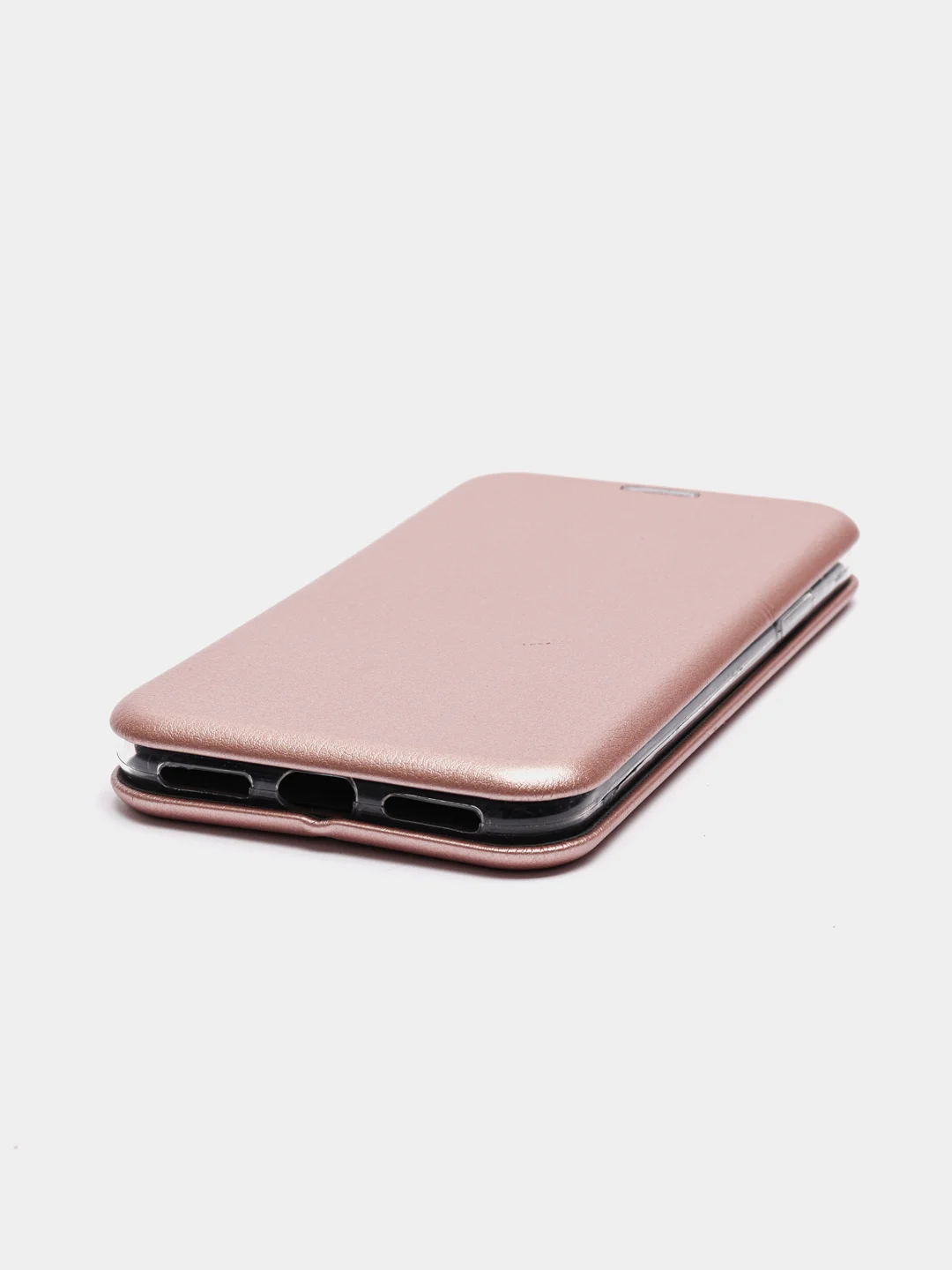 Розовый чехол книжка iPhone X, iPhone Xs