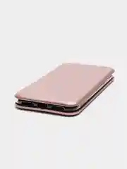 Розовый чехол книжка iPhone X, iPhone Xs