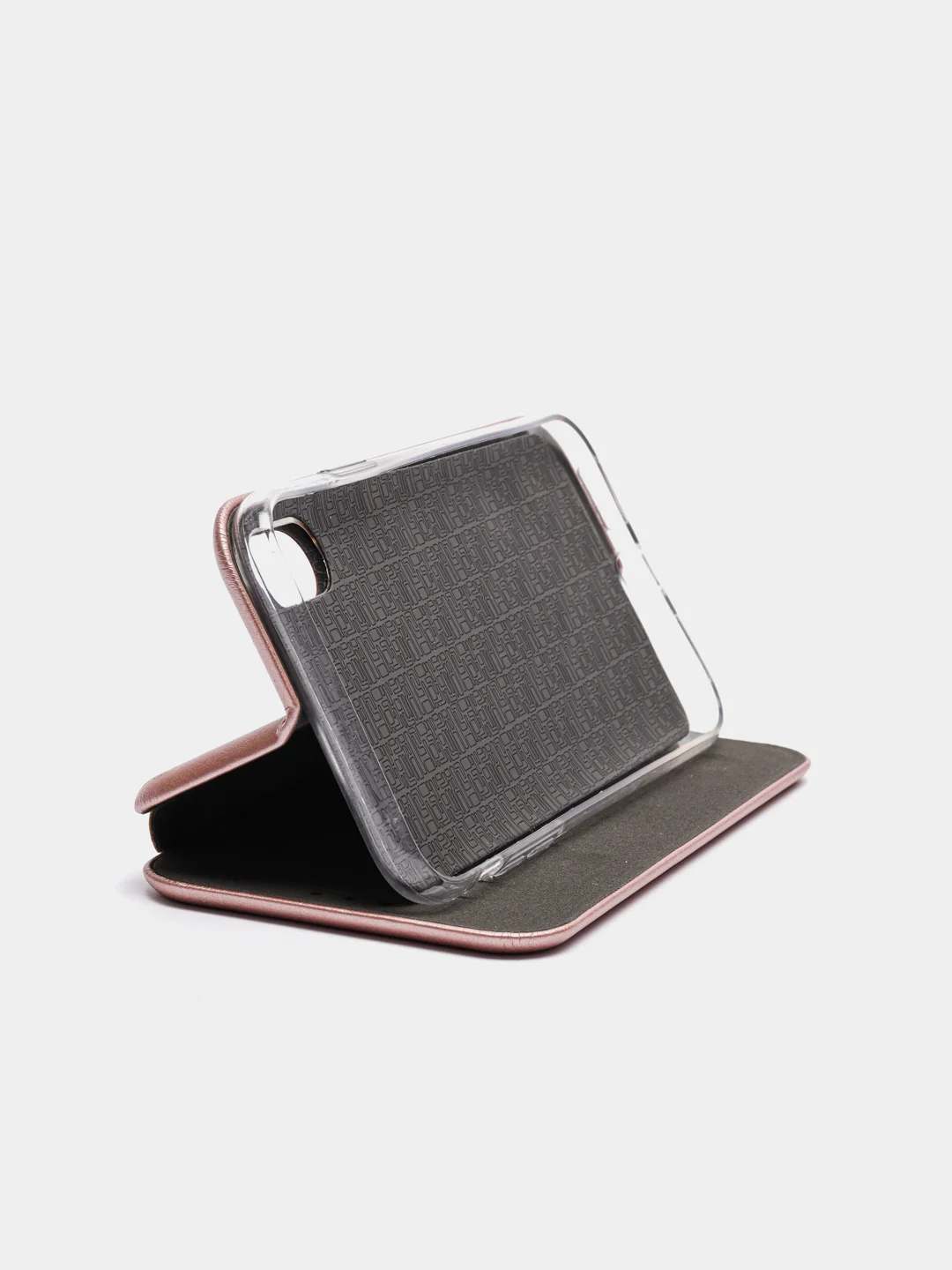 Розовый чехол книжка iPhone X, iPhone Xs