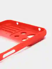 Красный чехол для Xiaomi MI 11 Lite с защитой камеры, раздвижное окно