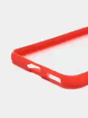 Красный чехол для Xiaomi MI 11 Lite с защитой камеры, раздвижное окно