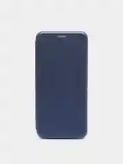Синий чехол книжка Realme C3/6i горизонтальная на магните