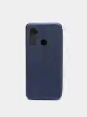 Синий чехол книжка Realme C3/6i горизонтальная на магните