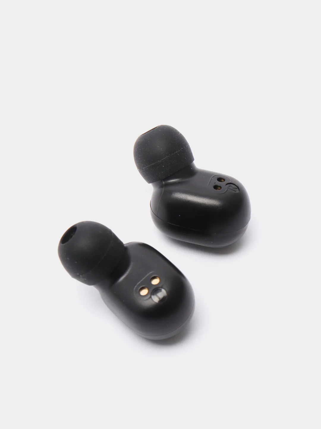 Черный наушники беспроводные сенсорные Bluetooth