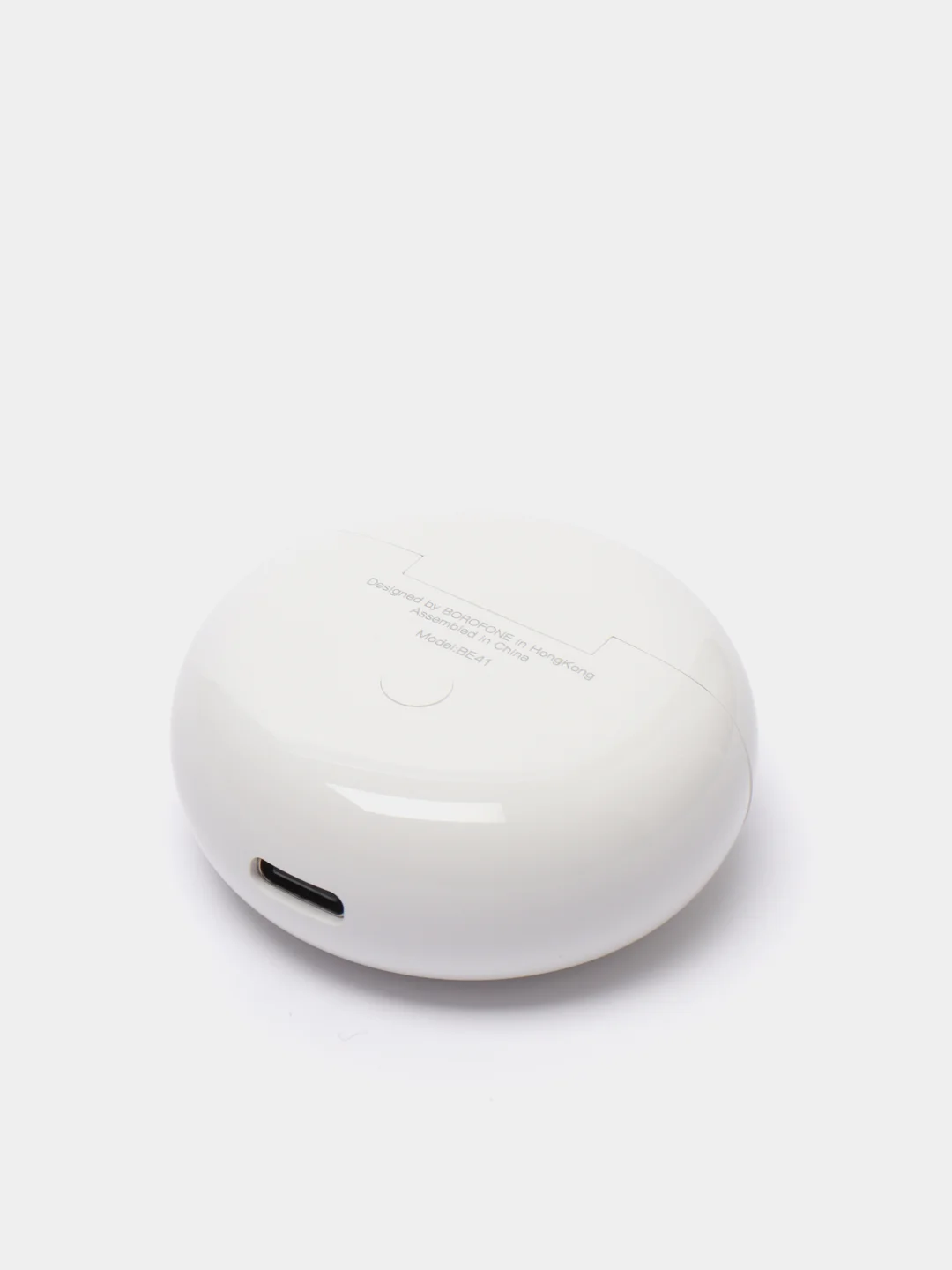 Белый беспроводные TWS наушники Borofone BE41, Bluetooth, вкладыши