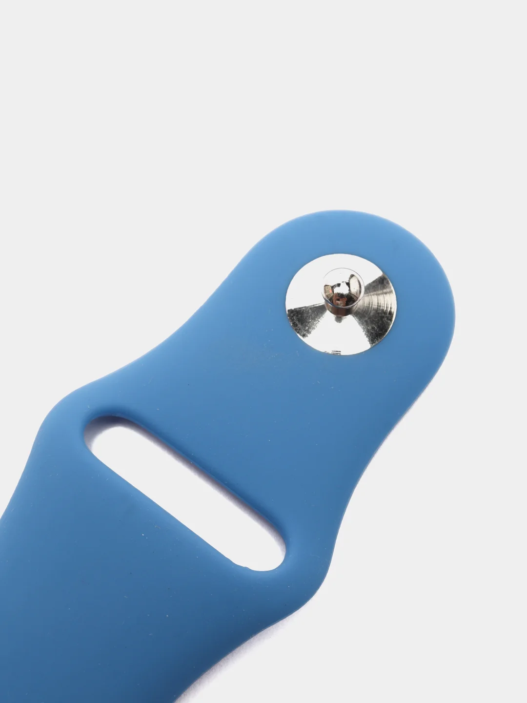Синий ремешок, силиконовый, цветной, для Apple Watch, 38, 40, 42, 44, 45, 49 мм
