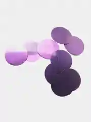 Фиолетовый прозрачные воздушные шары с конфетти