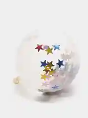 Аметистовый прозрачные воздушные шары с конфетти