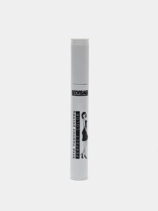 Тушь для ресниц Luxvisage Perfect Color Веер пышных ресниц, тон черный, 9 г