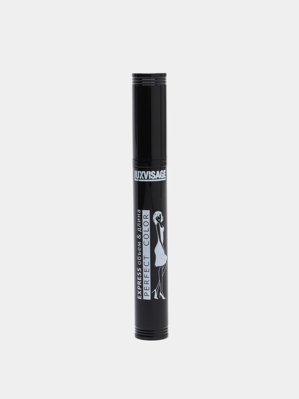 LUXVISAGE тушь для ресниц PERFECT COLOR EXPRESS объем и длина, черная