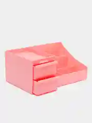 Голубой органайзер для хранения косметики