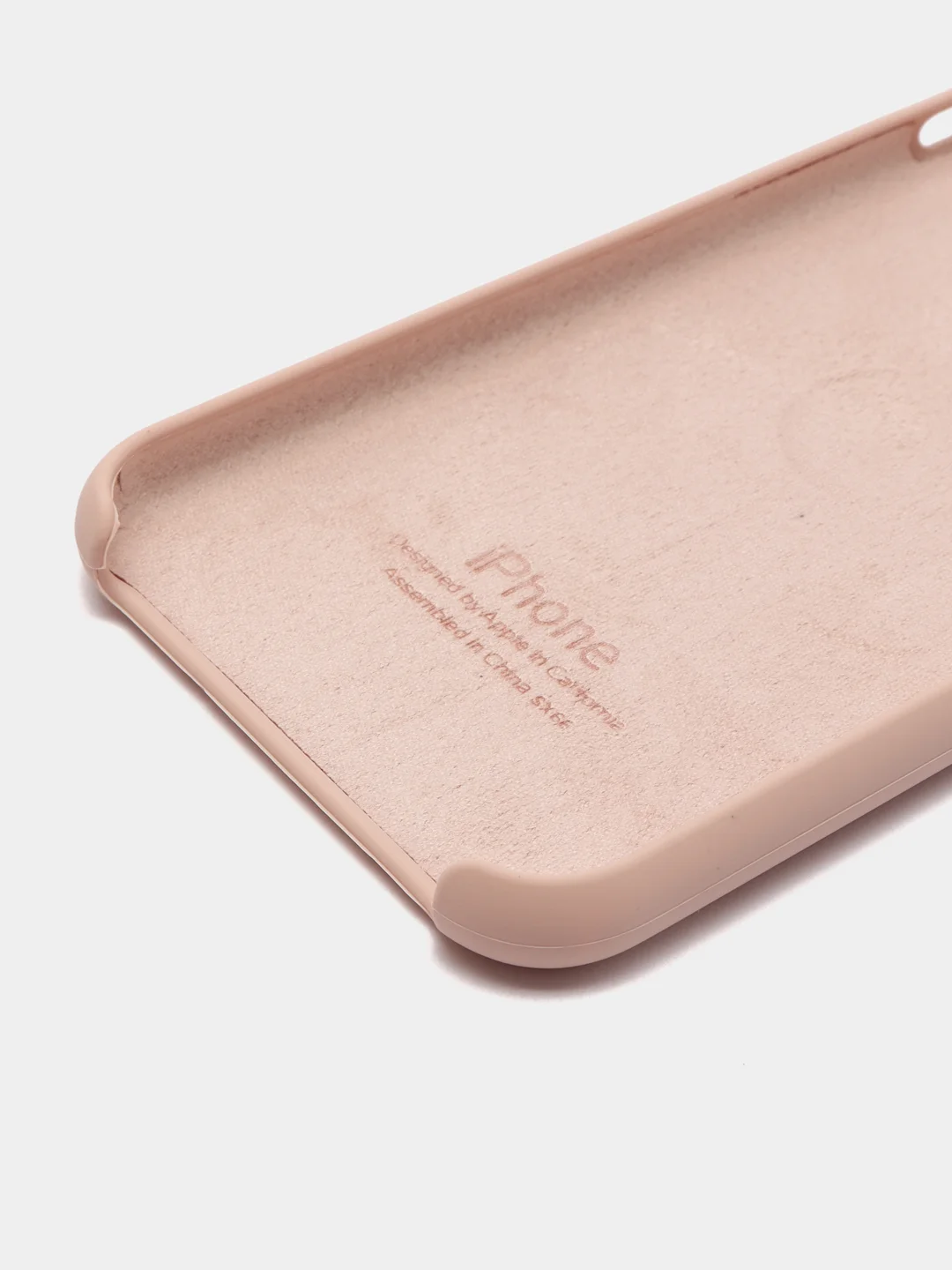 Коралловый меланж чехол силиконовый iPhone 6/6S, 7/8/SE 2020, Plus, X/XS, XR, 11, 12, Pro, Max