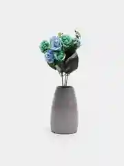 Голубой розы кустовые искусственные