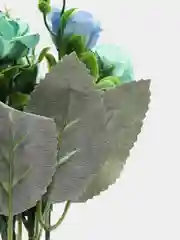 Голубой розы кустовые искусственные