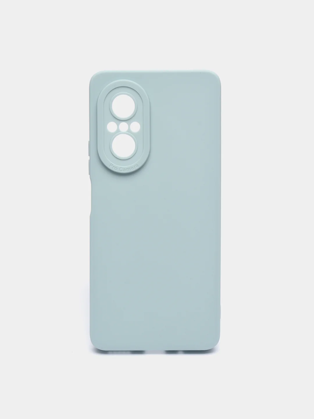 Бирюзовый чехол Huawei Nova 9 SE с защитой камеры и бархатом внутри