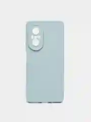 Бирюзовый чехол Huawei Nova 9 SE с защитой камеры  и бархатом внутри