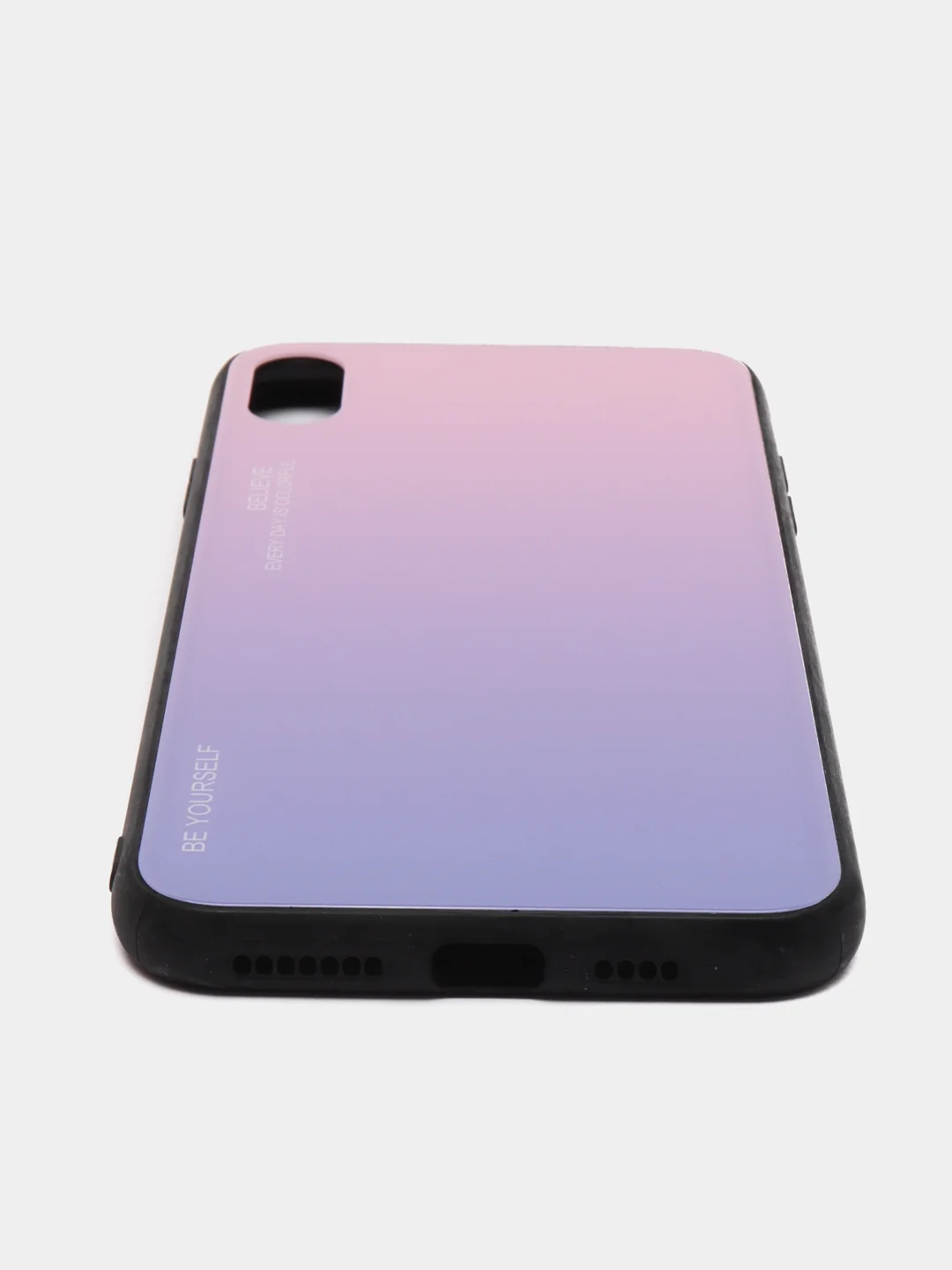 Угольный чехол для Apple iPhone XS Max из закалённого стекла, 7 цветов