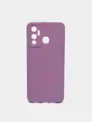 Сиреневый чехол с защитой камеры INFINIX HOT 12 PLAY