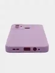 Сиреневый чехол с защитой камеры INFINIX HOT 12 PLAY