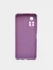 Сиреневый чехол с защитой камеры INFINIX HOT 11S