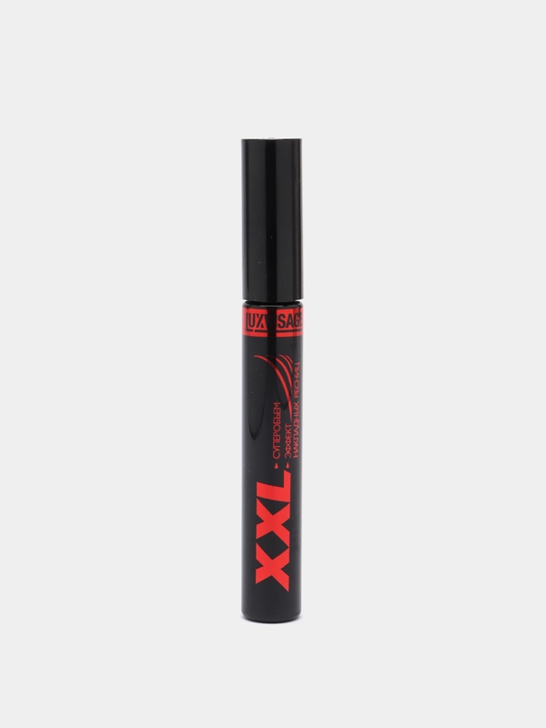 LUXVISAGE Тушь для ресниц XXL Суперобъем, Эффект накладных ресниц, черная