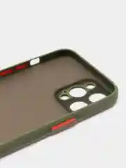 Оливковый чехол защитный матовый, жесткий, для iPhone Айфон XS Max / 11 / 11 Pro / 11 Pro Max / 12