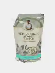 Мыло черное для рук Рецепты бабушки Агафьи, смягчающее, увлажняющее, 500 мл