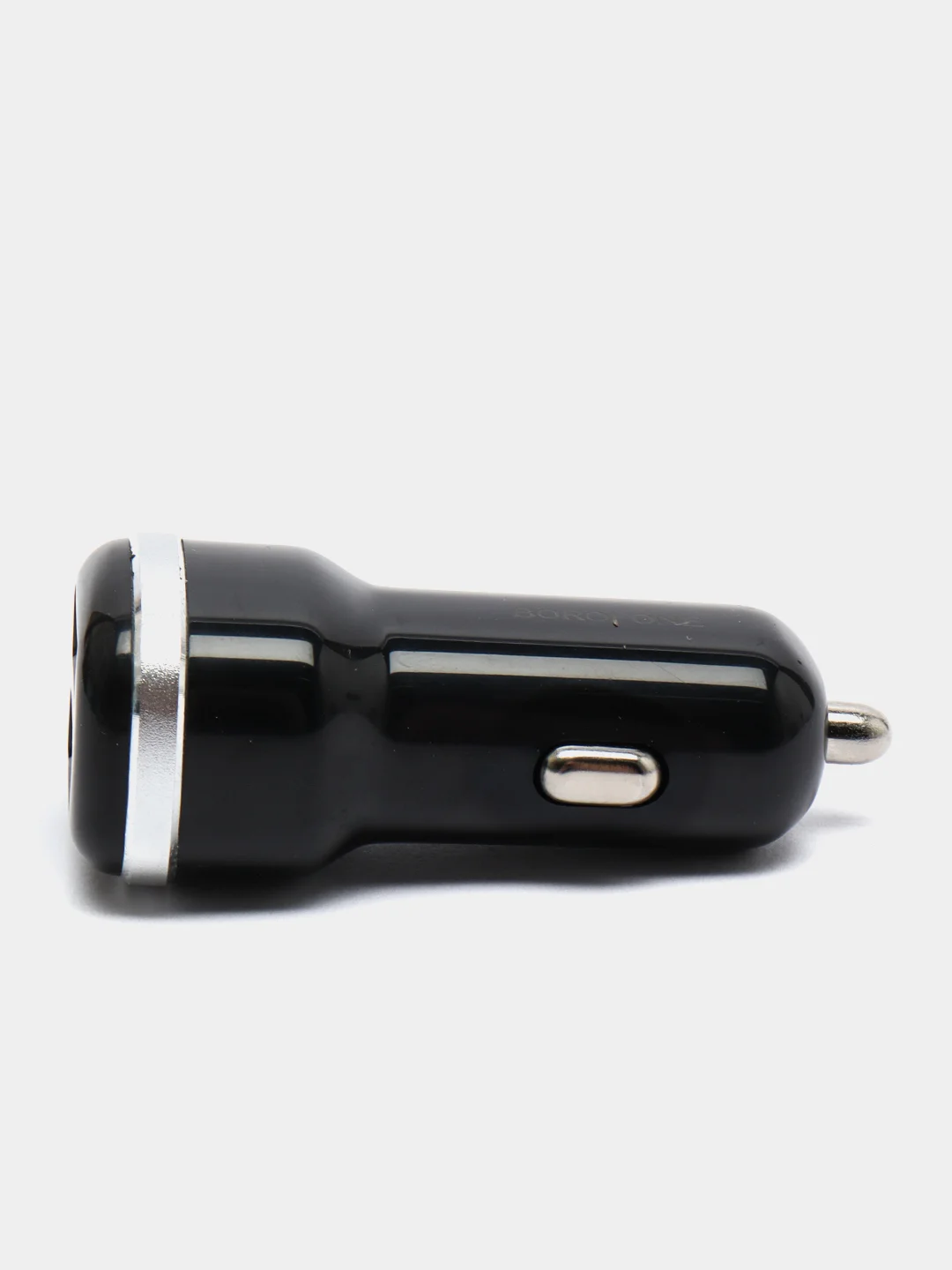 Черный автомобильное зарядное устройство Borofone BZ13 Extreme с 2 USB портами, 2.4А, 5V