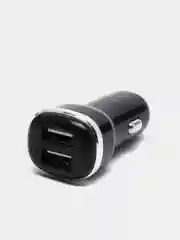 Черный автомобильное зарядное устройство Borofone BZ13 Extreme с 2 USB портами, 2.4А, 5V