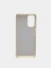 Золотой чехол силиконовый с блестками для Samsung Galaxy A32 Противоударный чехол