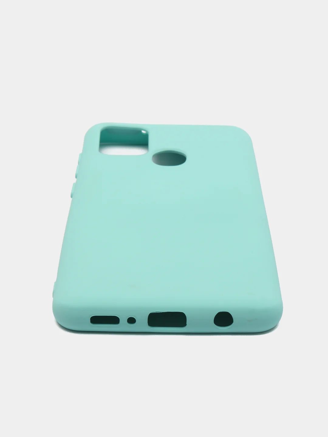 Бирюзовый чехол Siliconе Case для Samsung A21S самсунг A21S