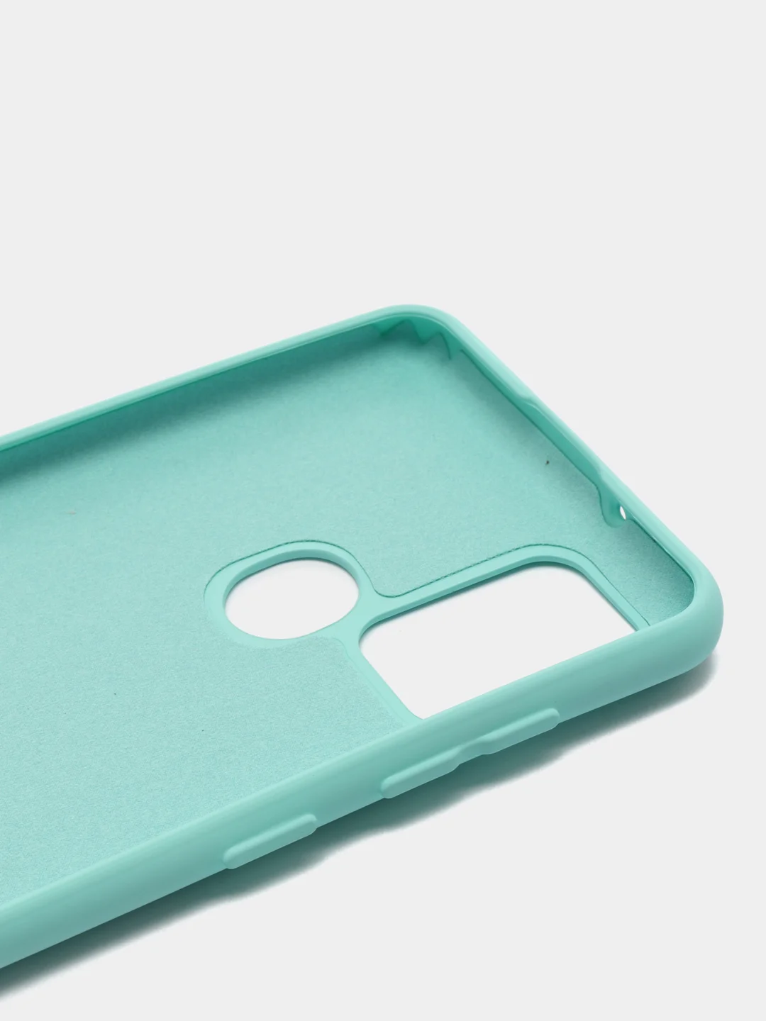 Бирюзовый чехол Siliconе Case для Samsung A21S самсунг A21S