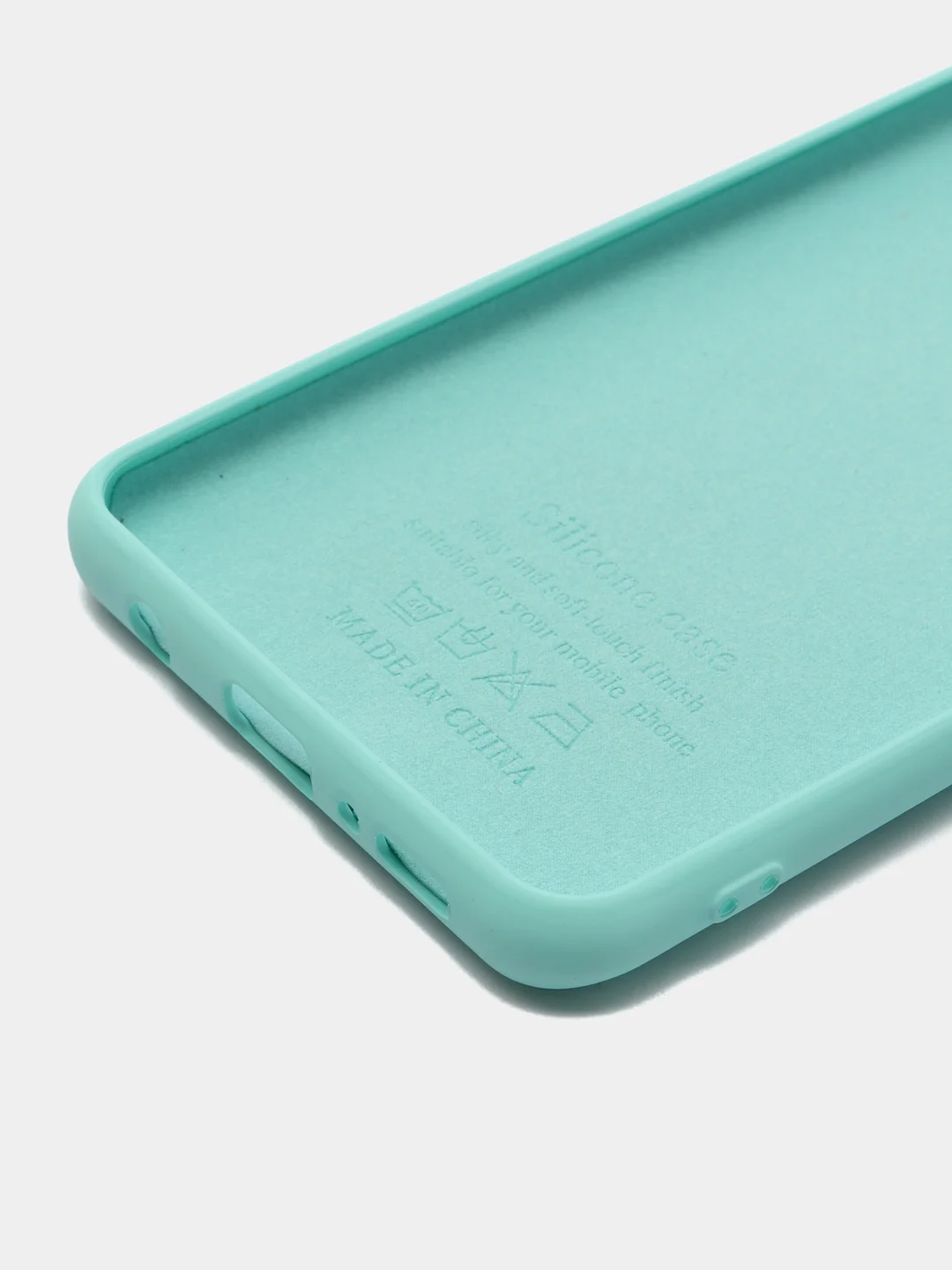 Бирюзовый чехол Siliconе Case для Samsung A21S самсунг A21S