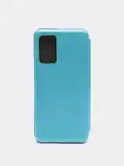 Голубой чехол-книжка для OPPO A16 / OPPO A55 5G / OPPO A54