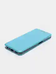 Голубой чехол-книжка для OPPO A16 / OPPO A55 5G / OPPO A54