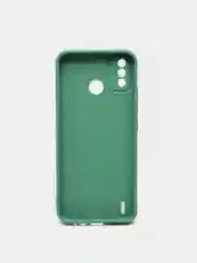 Зеленый чехол с защитой камеры Tecno Spark 6 GO