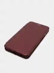 Пурпурный чехол-книжка на Samsung Galaxy A7 2018 (A750), Самсунг Галакси А7 2018 (А750)