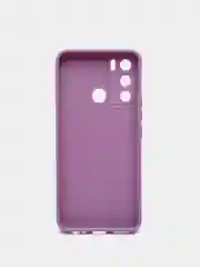 Сиреневый чехол с защитой камеры для Infinix HOT 12I