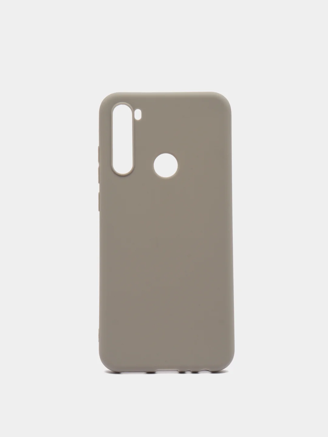 Серый меланж чехол Xiaomi Redmi Note 8T силиконовый