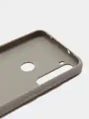 Серый меланж чехол Xiaomi Redmi Note 8T силиконовый